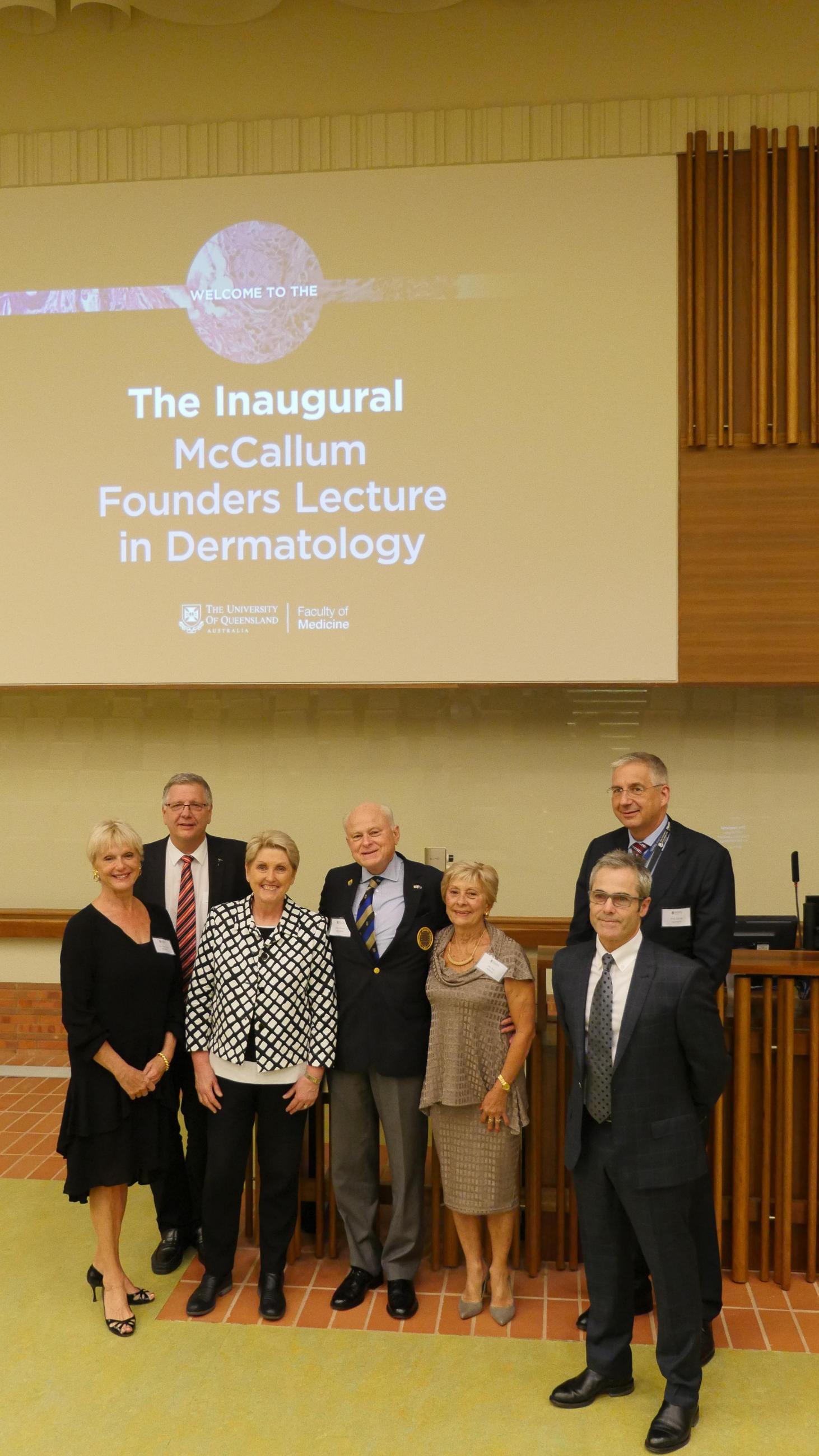 Inaugural McCallum Founders Lecture