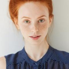 Red hair and freckles